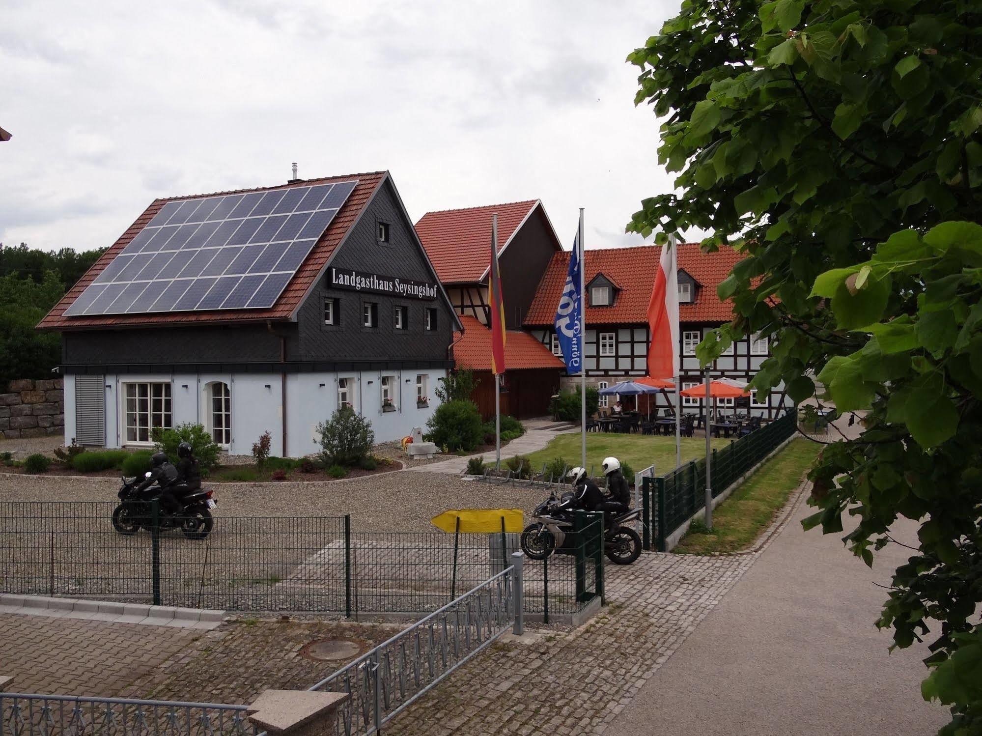 Landgasthaus Zum Seysingshof Bad Colberg Buitenkant foto